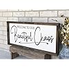   Farmhouse-Handmade-Framed-Wooden-Sign-Welcome-to-our-Beautiful-Chaos