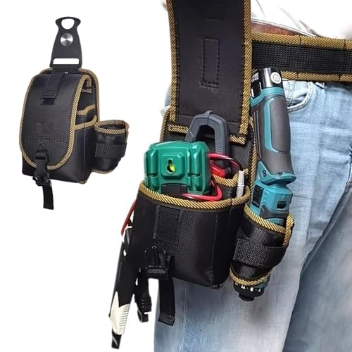 Verktygsväska – vattentät midjeväska, slitstarkt byggmaterial, utrustningsficka för, Constructio