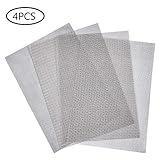 [Tamaño] Cada ventana de malla de puerta tamaño de malla 12 x 8 pulgadas (300 x 210 mm), apertura 1 mm, diámetro del cable 0,4 mm, área abierta 52%