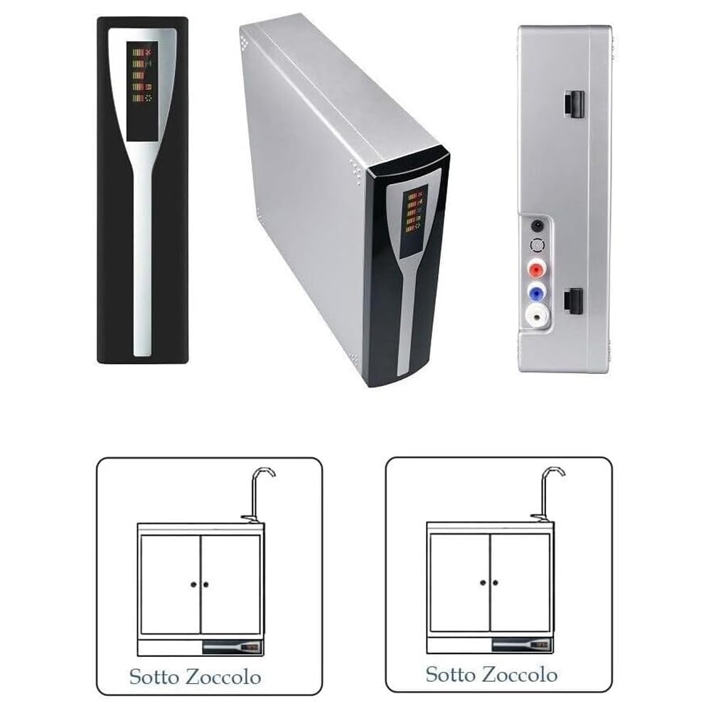 AcquaHOME® ROPAD 300 DEPURATORE ACQUA PURIFICATORE OSMOSI INVERSA SOTTOZOCCOLO - PRODUZIONE DIRETTA 60 LITRI/ORA DI ACQUA OLIGOMINERALE IMPIANTO DOMESTICO- **COLLAUDO INCLUSO**
