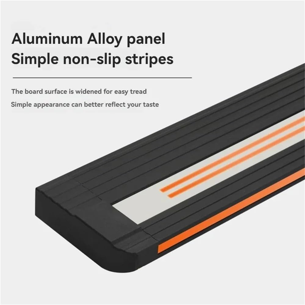 Compatible with Ford Ranger Raptor 2023+ Aluminum Automatic Electric Side Steps Retractable Running Boards Power Assist Step for Lifted Pickup Truck Off-Road 4x4
