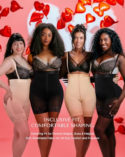 SHAPELLX Shapewear for Women Tummy Control Faja Body Shaper Butt Lifting Plus Size Shapewear Colombianas Moldeadoras4