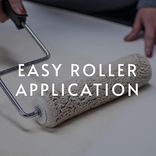 Miniatura 4 de ROMAN Products 018605 ECO-788 - Adhesivo para papel tapiz de arcilla permeable, 5 galones, 1000 pies cuadrados, color blanco