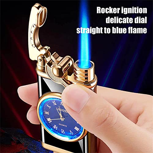 Encendedor Inflable Con Reloj Eléctrico 2 en 1 Rojo miniatura 2