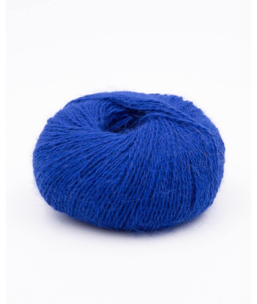 1 Pelote De Fil 100% Angora Pur Phildar - Couleur Indigo - Aiguille 3,5 - Fabriqué En France