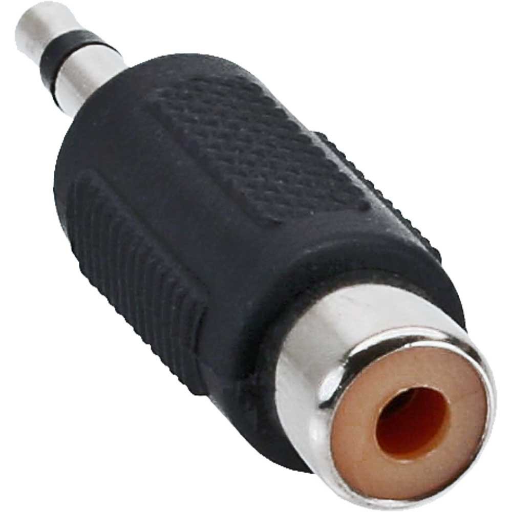 InLine 20264 Audio Adapter with Jack Plug, Black