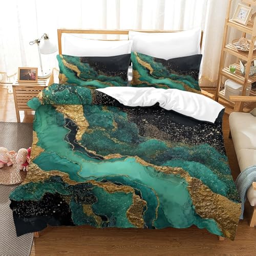 Parure de lit hypoallergique en microfibre super douce avec fermeture eclair 135x200
