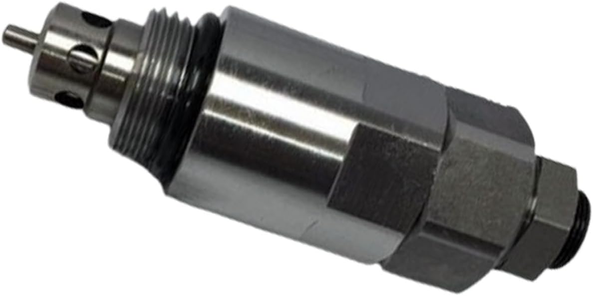 Pressure Relief Valve 4448675 Compatible with John Deere Excavator 160DLC 160GLC 180GLC 200CLC 200DLC 210 210G Compatible with Hitachi Excavator EX100-5 EX100-5 EX100M-5 EX120-5