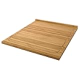 Extra Large Bamboo Cutting Board, Kitchen Chopping Board with Juice Groove, Natural Wood for Meat, Cheese, Vegetables, Food Prep, 20.75 x 18 Inches