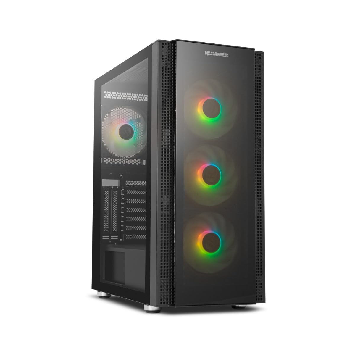 Semitorre NOX Hummer Horus E-ATX con 4 Ventiladores ARGB