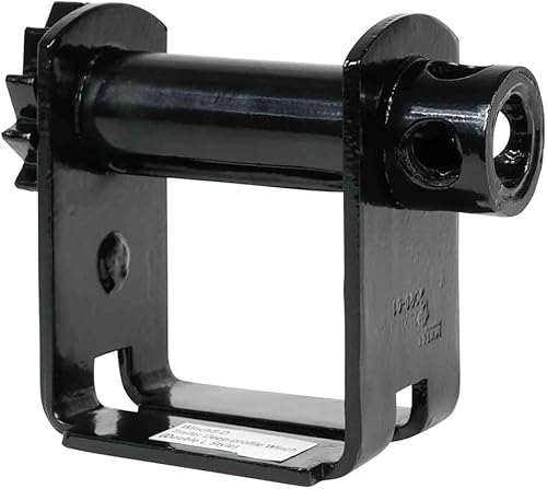 Vista 50 de Mytee Products (4 unidades) Double L Slider Solid Zinc recubierto de cabrestante WLL 5500 libras