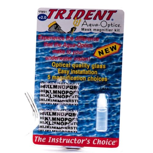 Trident Aqua Optx Flexible Magnifier Bi-Focal Inserts (2)