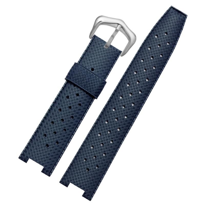 Bracelet montre caoutchouc pour Cartier Pasha d'une élégance absolue