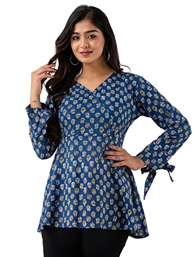 Image of feranoid Women Cotton Angrakha Kurti