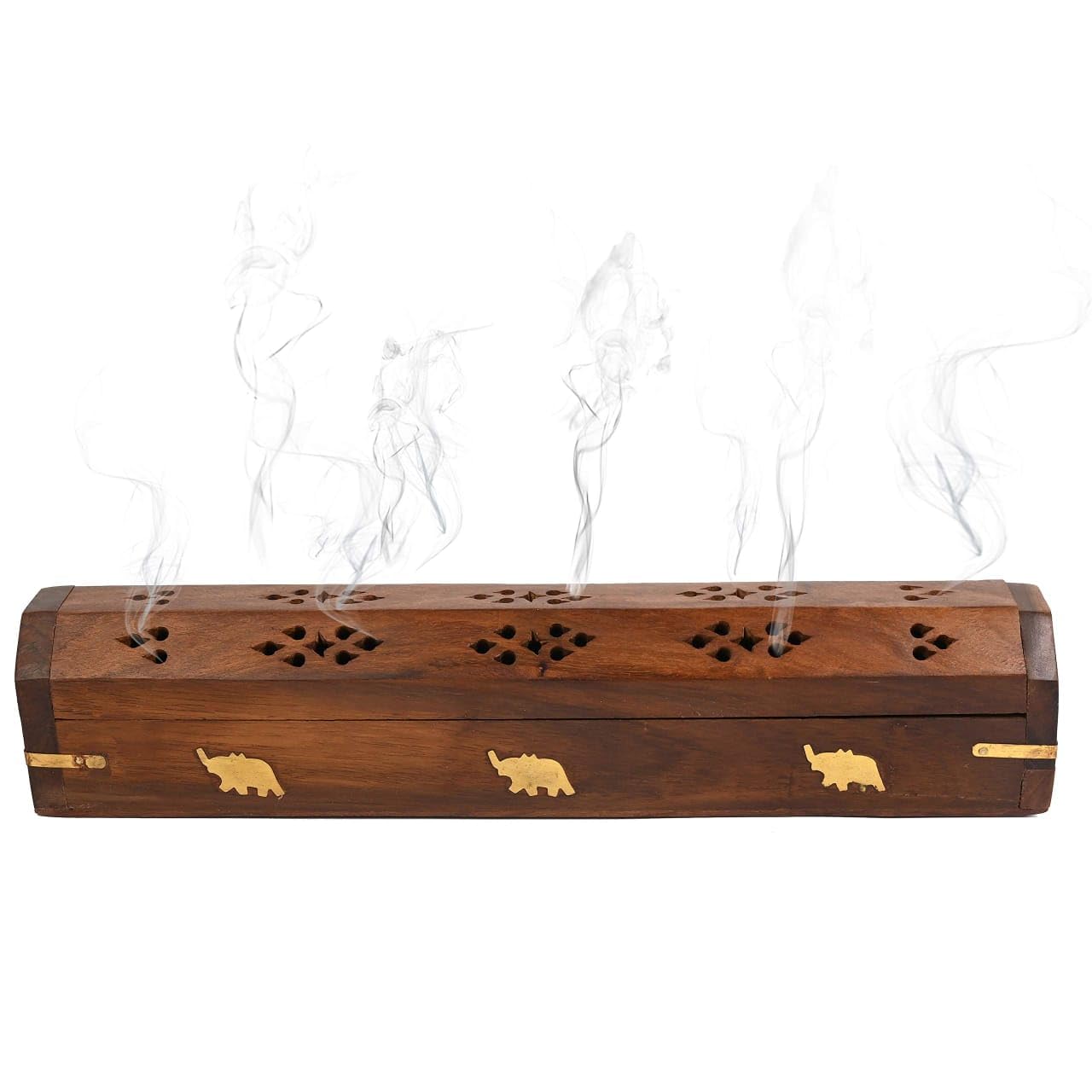 Bharat Art Store Wooden Agarbatti Stand With Ash Catcher & Dhoop Stick Holder, Agarbatti Stand Incense Holder |Wooden Incense Stick Holder For Home , Round (B0BJ2LVGYJ) Amazon Price History, Amazon Price Tracker