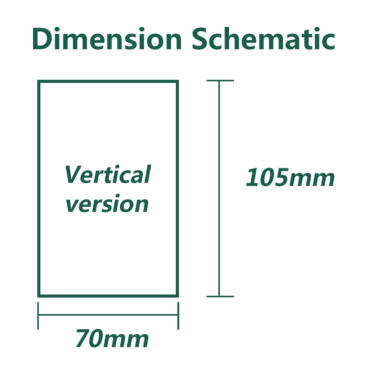 WOFDALY Acrylic Price Tag Holder Clear Display Stand 10Pcs for Shop Labels, 7Cm X 10.5Cm,b
