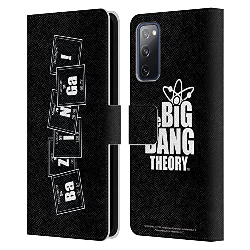 Coque en cuir Samsung S20 FE Big Bang Theory Bazinga et protection portefeuille pratique
