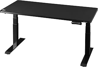 Bauhutte Electric Super Gaming Desk BHD-1400FA Top Plate & Leg Set Sleeping, Standing, Sitting, Full Coverage of 3 Major Game Positions, Top Elevation Width: 19.7 - 39.8 inches 50 - 101 cm