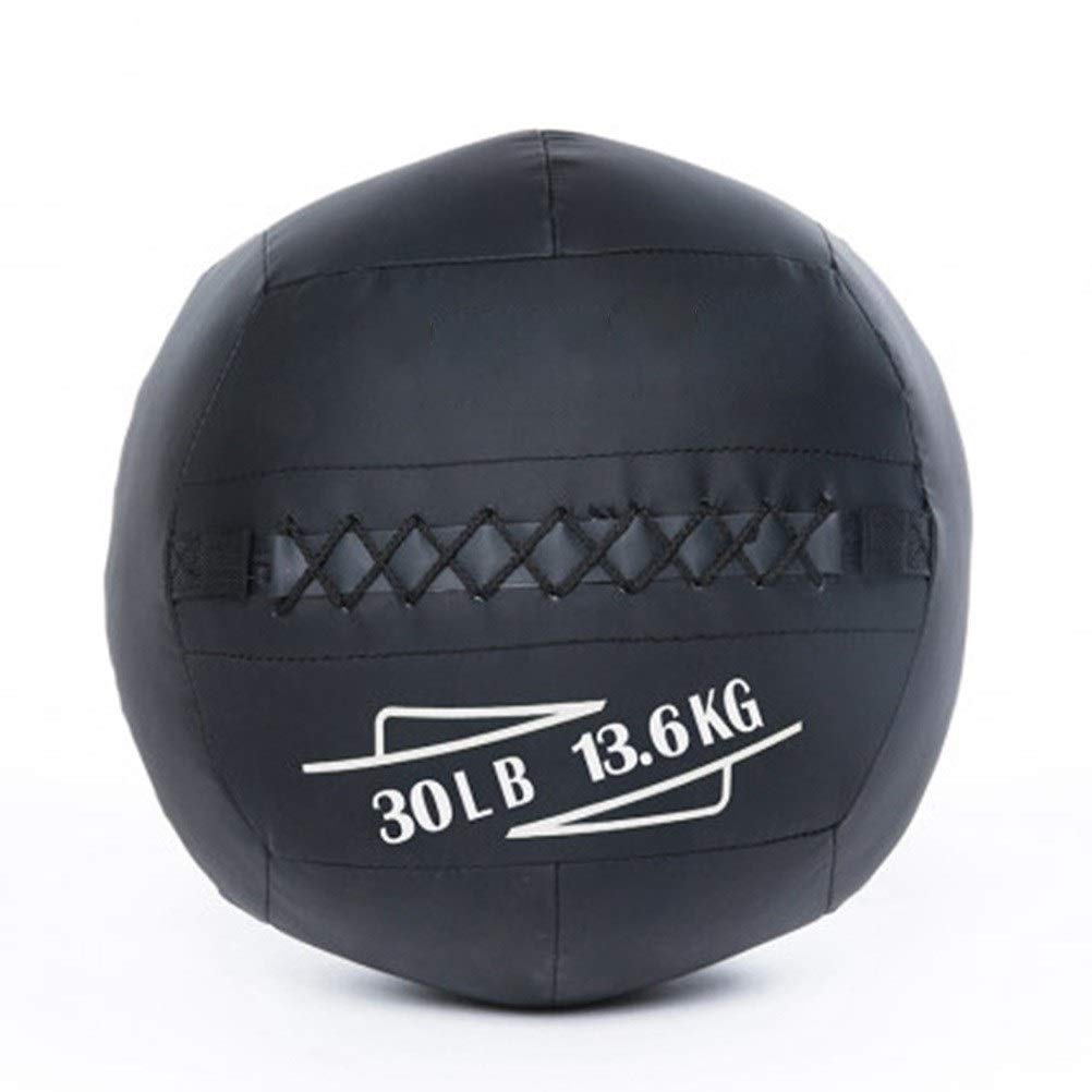 Balls AGYH Medizinbälle Weicher Medizinball, Leder Squash Fitness-Kugel for Easy Grip, Kann Kern Stärken Muskeln, Aerobic, Krafttraining, 8 Gewichte Optional (Size : 30LB)