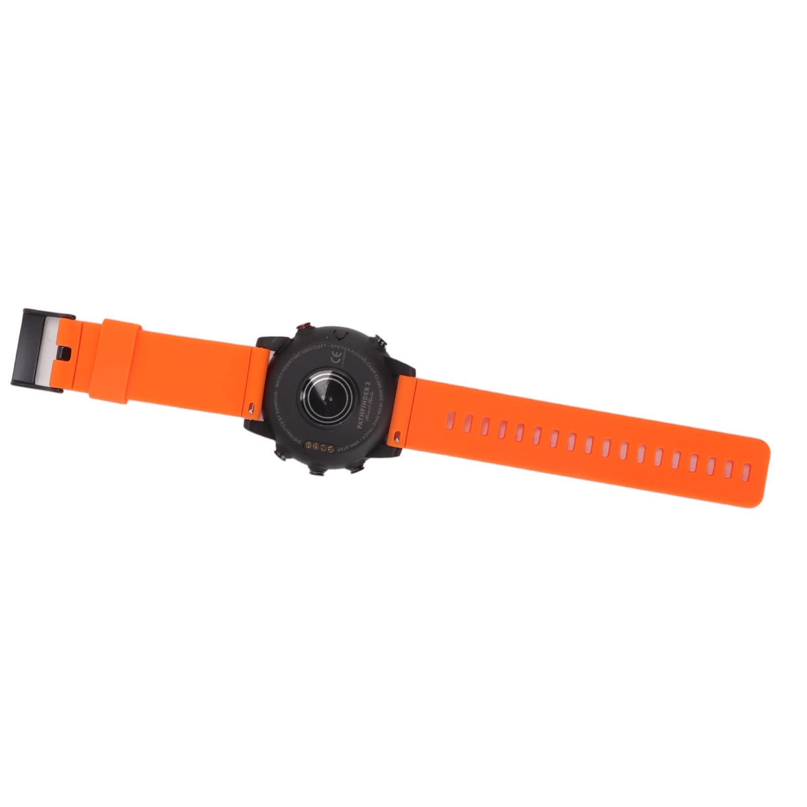 LEYT Reloj de Ordenador de Buceo, Pantalla Clara, Ubicación de Brújula Digital, Reloj Inteligente Resistente Al Agua, Seguimiento de Nuestra Ruta para Montañismo (Naranja)