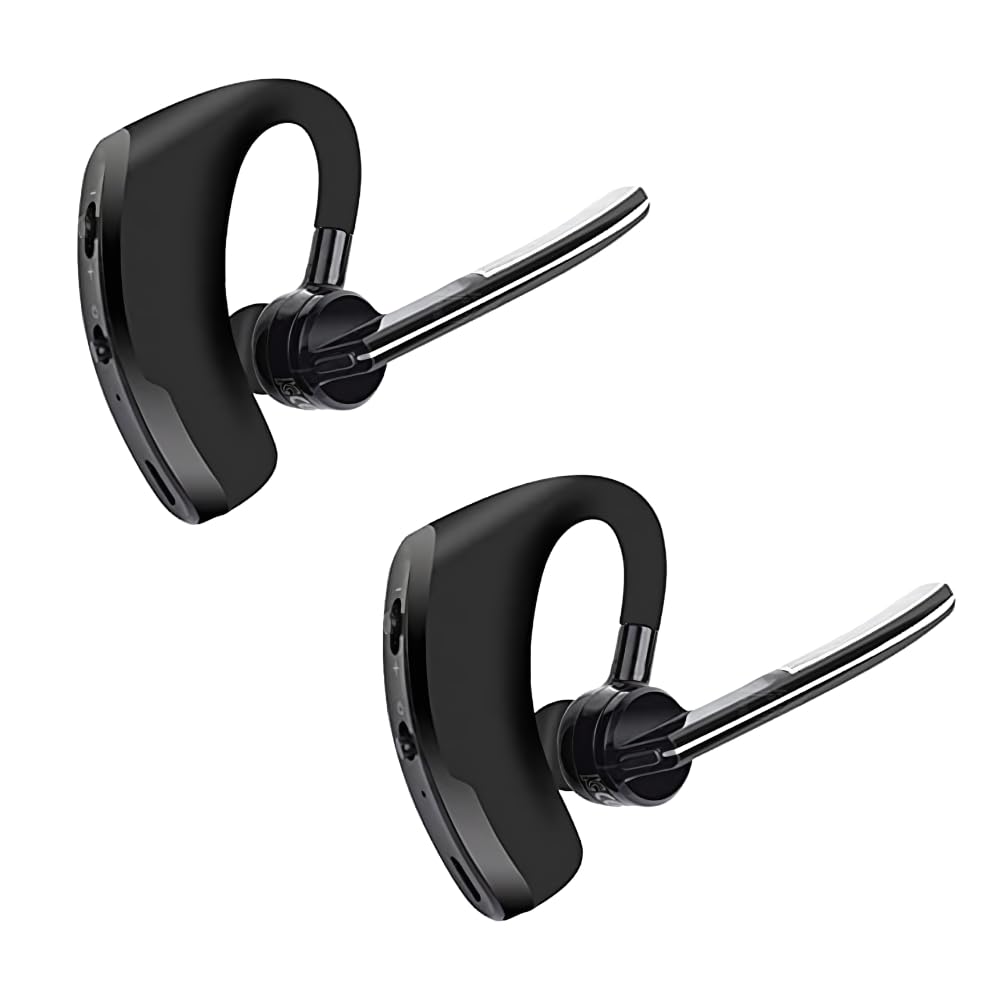 Drumstone 𝐁𝐔𝐘 𝟏 𝐆𝐄𝐓 𝟏 Noise Cancelling Wireless V5.1 Bluetooth Earpiece with Built-in Mic Hand-Free for Music/Business/Office, Compatible with Smartphones 𝟏𝟓 𝐘𝐄𝐀𝐑𝐒 𝐖𝐀𝐑𝐑𝐀𝐍𝐓𝐘-picture-27
