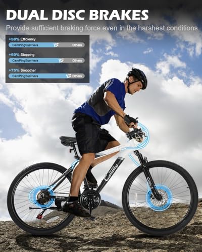 26/27.5″ Mountain Bike 21 Speed Men’s Mountain Bike with