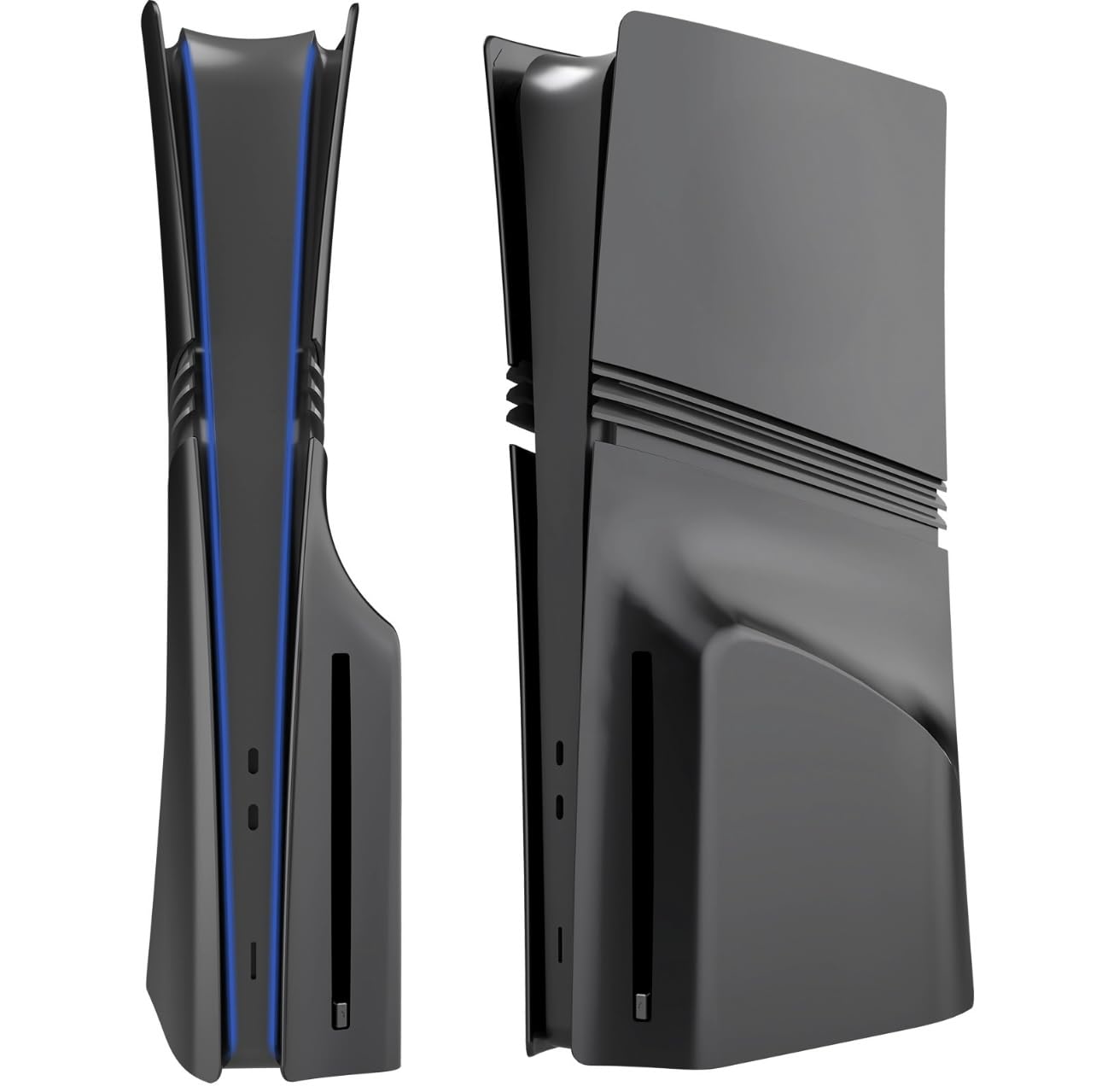 Frontplatte kompatibel mit PS5-Konsole (Pro Disk (schwarz))