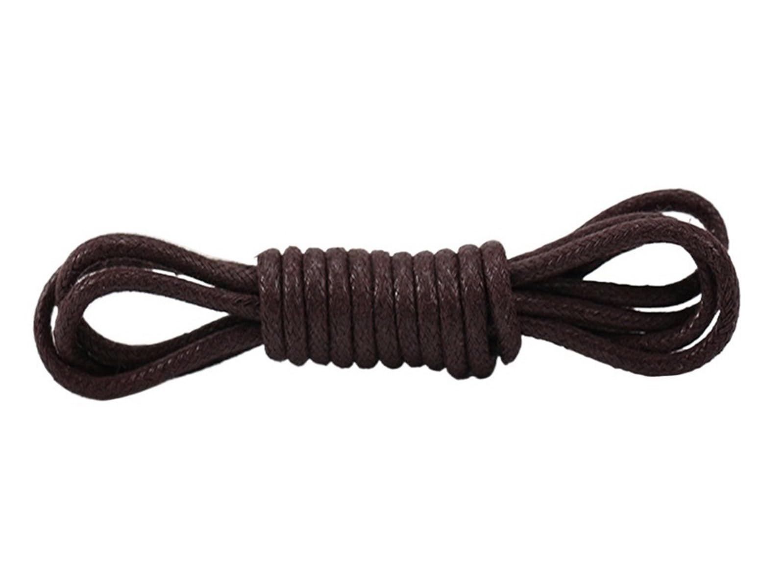Cordones de zapatos planos, 1 par de cordones de cuero, cordones encerados de algodón, cordones de cuero redondos for zapatos, botas, cordones de zapatos unisex