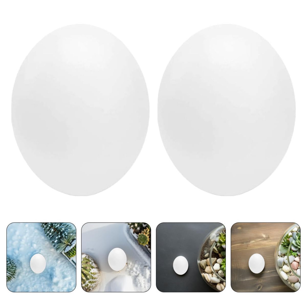 Huevos Falsos para Pájaros de Plástico Resistentes al Impacto, 12 Piezas para Entrenamiento y Decoración de Periquitos, Canarios y Pinzones en Nidos Artificiales — view 7