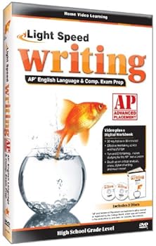 DVD Light Speed: AP English Language & Composition Exam Prep Book