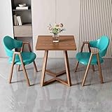 Migliora la tua esperienza culinaria con il nostro set da pranzo, progettato per stile e comfort. Le comode sedie presentano cuscini imbottiti in schiuma e una silhouette curva per una seduta ottimale. Goditi un maggiore supporto dai braccioli mentre il morbido rivestimento in tessuto migliora il tuo comfort. Si prega di notare che il set viene spedito in due pacchetti e può essere separatamente. Fare riferimento alle taglie prima dell'acquisto.