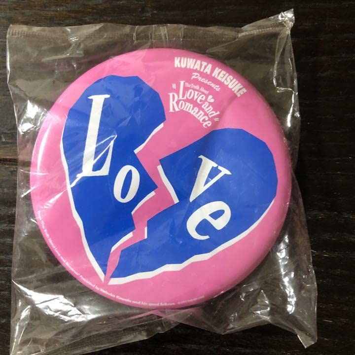 Amazon.co.jp: 桑田佳祐 Love and Romance 缶バッチ : おもちゃ