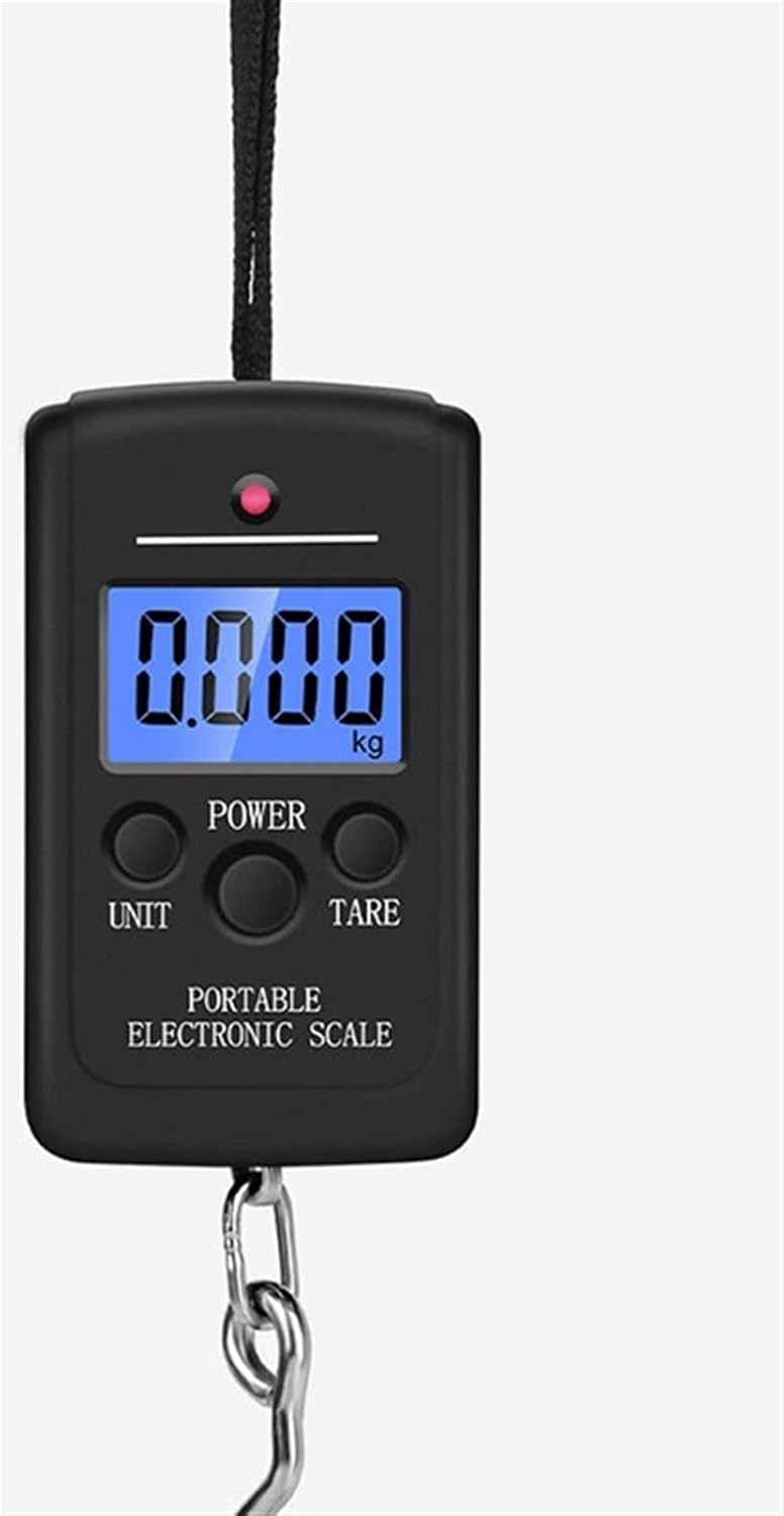 ysc Weight Scale Portable Hanging Scale Digital Scale Blue Backlight Electronic Fishing Weights Pocket Scale Luggage Scales Hook Scale Scales