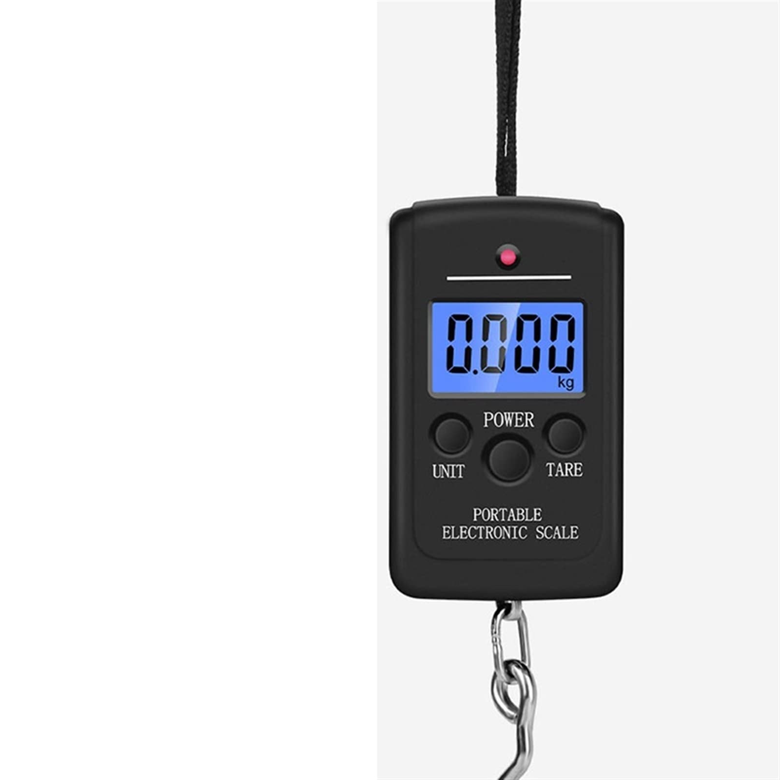 szc Balanzas for Peso Corporal Balanza Colgante Portátil Balanza Digital Retroiluminación Azul Pesos de Pesca Electrónicos Balanza de Bolsillo Balanzas de Equipaje Balanza de Gancho Básculas