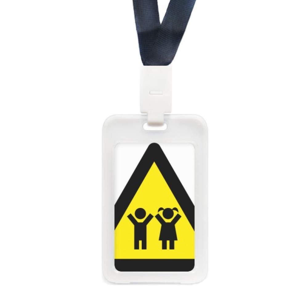 Protector sleeve triangle jaune noir pour éviter la perte de carte - 4