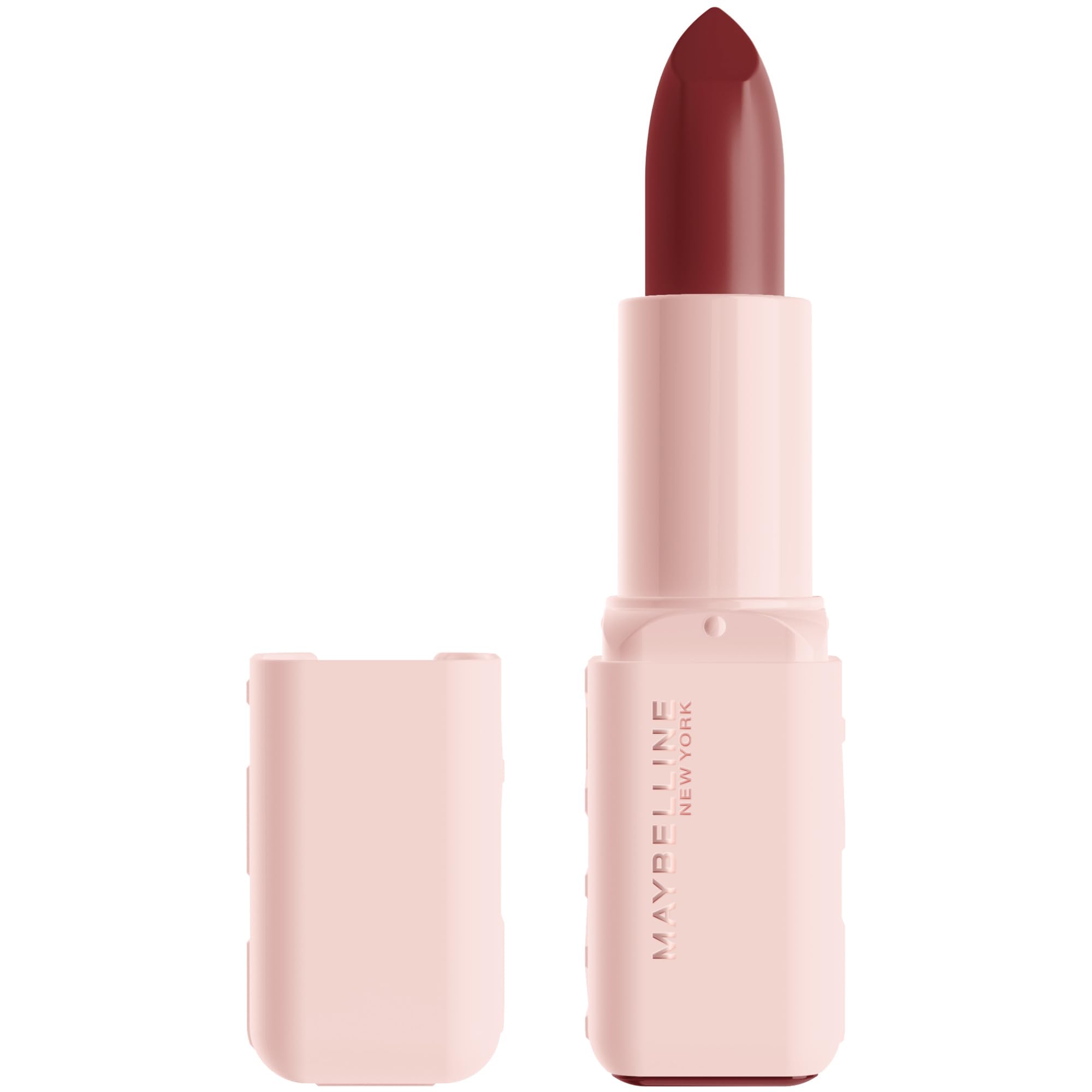 MAYBELLINE Slip On Serum Lipstick, Hydrating Lip Makeup with 8HRs of Lip Plumping Moisture with Hyaluronic Acid + Oil Blend, Maybe It's... (Terracotta Rose Nude Matte) — view 11