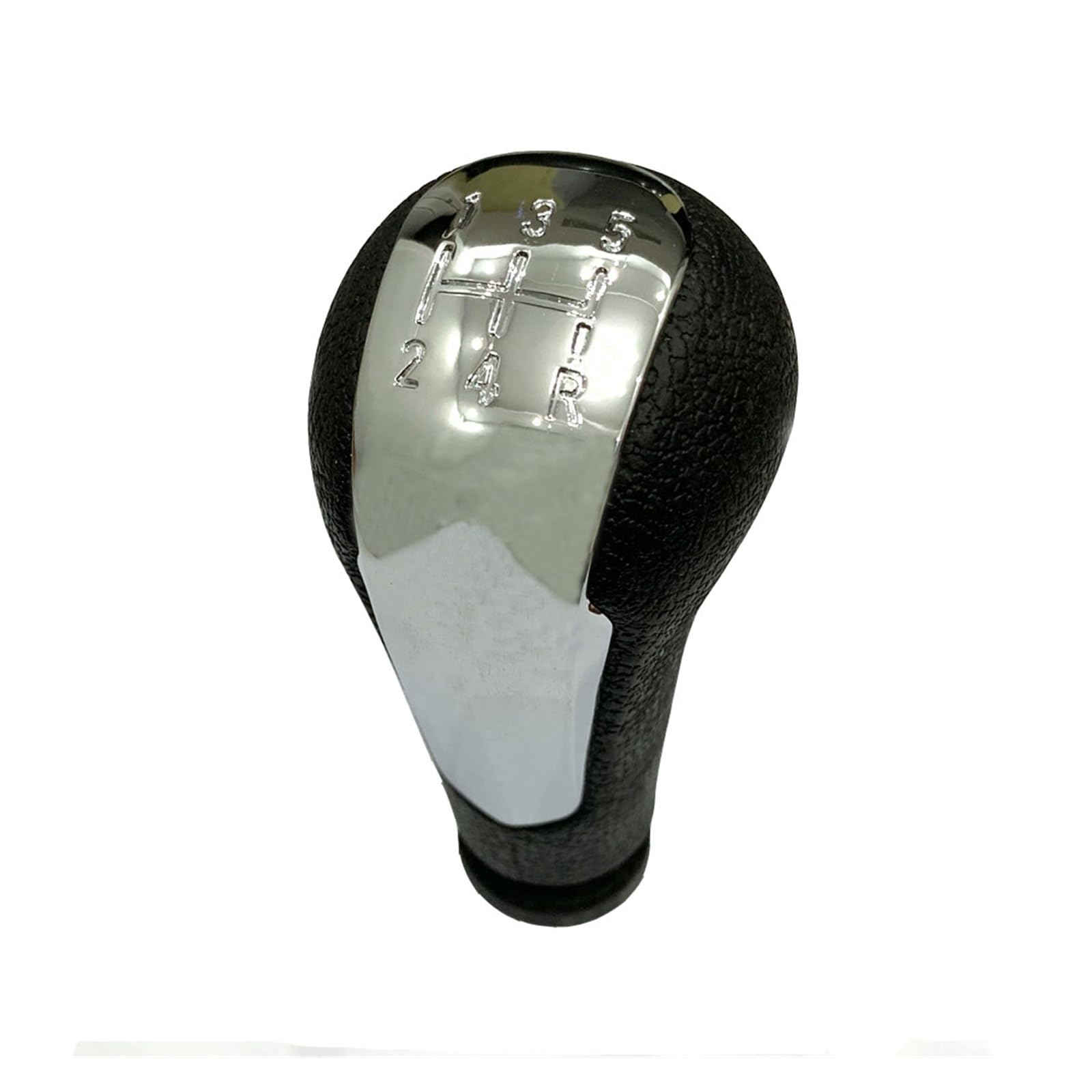 NingRuiBhd for for Spark 2011 2013 2014 2015 2016 2017+ Black Manual Gearbox Handball Gear Knob Shift Lever with Dustproof Set Stick Head Handle Lever(Chrome 5 Speed)