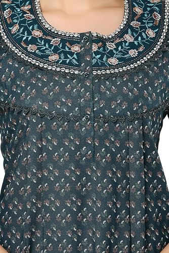 Image of Soulemo Women's Printed Alpine Nighty 1656