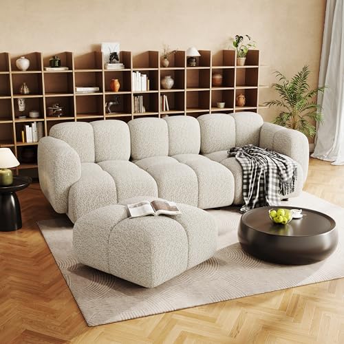Christopher Knight Home Simi Modular L-Shaped Sofa Couch with Movable