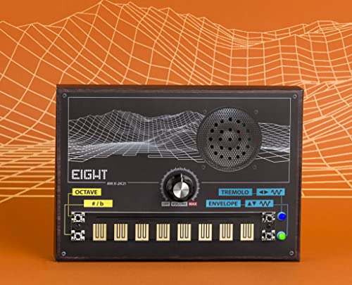 Eight-Innovation-EES5341-Eight-Build-Your-Own-Electro-Synth-Complete-Construction-Kit-to-Create-Your-Own-Fully-Functioning-Model-Retro-Synthesizer-One-Size
