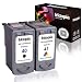 2 Pack Remanufactured High Yield Ink Cartridge Replacement For Canon PG 40 & CL 41 0615B002 0617B002(1 Black 1 Color) Comptaible With Canon PIXMA - MP140 MP150 MP160 MP170 MP180 MP190 MP210 MX300 ect