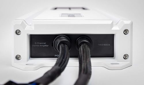 Miniatura 3 de MB Quart Amplificador náutico NA3-600.6 - Nautic Marine, 600 vatios, 4 canales, amplificador marino, altavoz, disipador de calor, estándar Ipx,