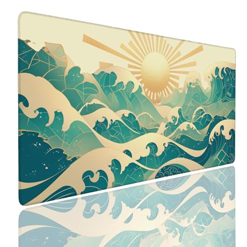 Tapis de souris XL imperméable pour résoudre le manque d'espace de glisse