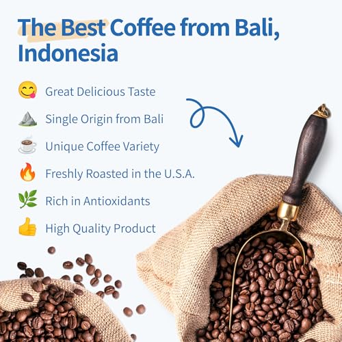 Bali Blue Moon Café en Grano Tostado Medio 12oz miniatura 3
