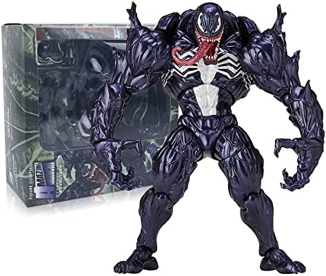 EROCK Venom Legends Series - Carnage Action Figure -7inch Carnage Venom Toy Action Figure Anime, Collectible Figures Venom Statue Toy Action Figures Anime Toy Decoration Ornaments Gift (Venom 2)