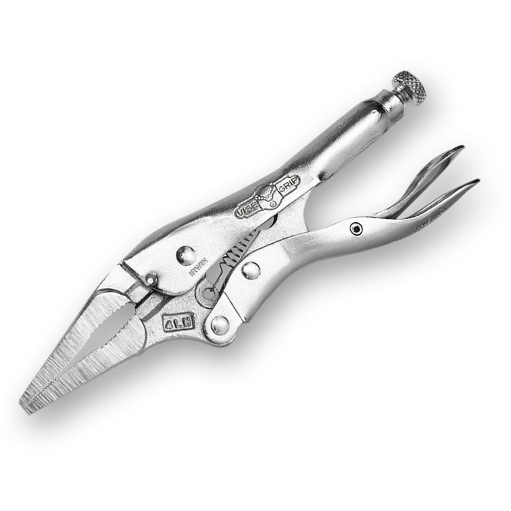 Visegrip T1502EL4 Carded Long Nose Plier, Silver, 9 Inch