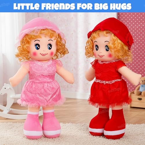 Image of Zest 4 Toyz Doll for Girls (55 cm) Big Size Doll | Soft Doll Toy Gift for Kids | Big Size Stuffed Toy for Kids & Toddlers | Birthday Gifts for Girls - Multicolor