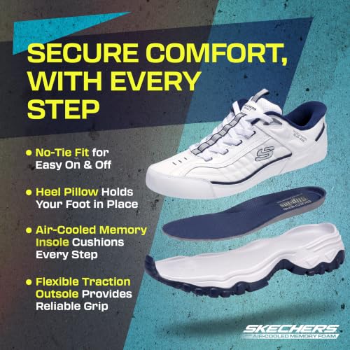 Image of Skechers Men's Afterburn E'lite Grill Corporal Hands Free Slip-in