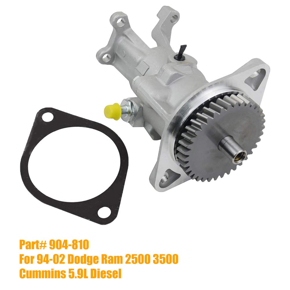 GELUOXI 904-810 5019734AA Mechanical Vacuum Pump Replacement for 1994-2002 Dodge Ram 2500 3500 5.9L Diesel