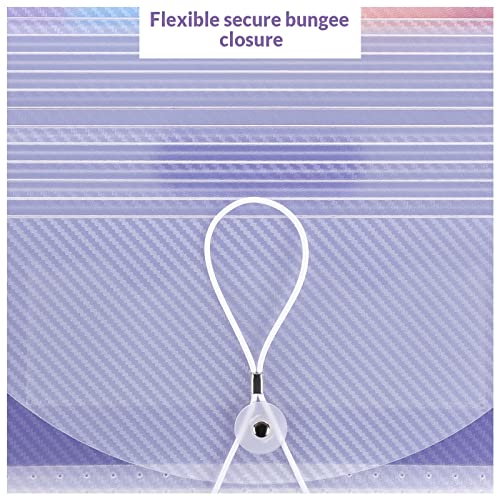 Skydue Accordion File Organizer, 13 Pockets File Folders, Letter Size/A4 Expanding File Folder With Colored Tabs And Expandable Cover, Suit For Classroom, Home, Office And Travel #TOP2